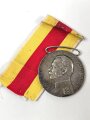 Baden, silberne Verdienstmedaille 1908-1918,  Band beiliegend