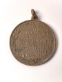 Hessen, tragbare Medaille aus Buntmetall " Zur 50 jährigen Gedenkfeier des Infanterie Regiment 14 im Feldzug Schleswig Holstein 1864-1914" Durchmesser 29mm