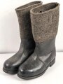 Paar Winterstiefel Wehrmacht. Kammerstücke in sehr gutem Zustand, ganz leicht getragenes Paar