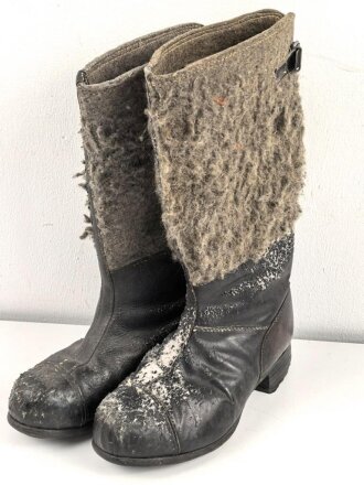 Paar Winterstiefel Wehrmacht. meiner Meinung nach von...