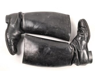 Paar Stiefel für Offiziere der Wehrmacht. Ungereinigtes Paar , Sohlenlänge 28,5cm