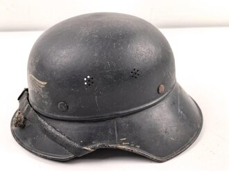 Stahlhelm Luftschutz, in allen Teilen originales...