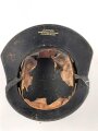 Stahlhelm Luftschutz, in allen Teilen originales Stück, ungereinigt