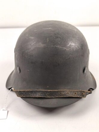 Heer, Stahlhelm Modell 1942. In allen Teilen originales Stück, Hersteller NS64, wohl ungetragen