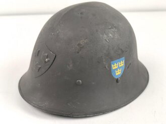 Schweden, Stahlhelm M21/26. Von der schwedischen Armee...