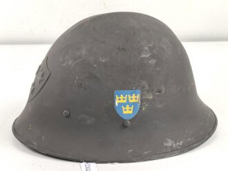 Schweden, Stahlhelm M21/26. Von der schwedischen Armee...