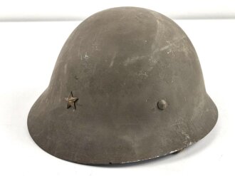 Japan 2.Weltkrieg, Stahlhelm für Angehörige des Zivilschutz. Ungetragenes Stück