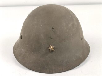 Japan 2.Weltkrieg, Stahlhelm für Angehörige des Zivilschutz. Ungetragenes Stück