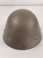 Tschechoslowakei 2.Weltkrieg, Stahlhelm M32/34. Komplett, guter Zustand, als Beutestück mit Luftschutz Emblem versehen