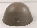 Tschechoslowakei 2.Weltkrieg, Stahlhelm M32/34. Komplett, guter Zustand, als Beutestück mit Luftschutz Emblem versehen