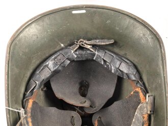 Niederlande, Stahlhelm Modell 1934. Originallack, das Emblem entfernt , ungereinigt