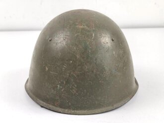 Russland, Stahlhelm SSH60. Originallack, ungereinigtes Stück