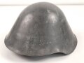 DDR, Stahlhelm der Nationalen Volksarmee, die Glocke datiert 1972, getragenes Stück, ungereinigt