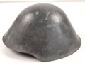 DDR, Stahlhelm der Nationalen Volksarmee, die Glocke datiert 1972, getragenes Stück, ungereinigt