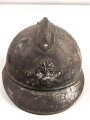 Frankreich 1. Weltkrieg, Stahlhelm Modell 1915 für Artillerie. Ungereinigtes Stück