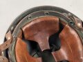 Schweiz, Stahlhelm M48/62. Originallack, getragenes Stück, überlackiert