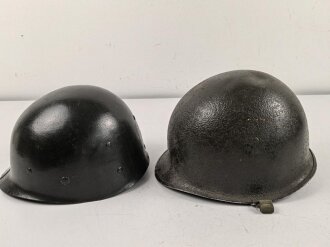 U.S. Army WWII Stahlhelm. Nach dem Krieg bei der U.S....