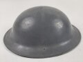 Großbritannien, Stahlhelm datiert 1943. Originallack, höchstwahrscheinlich "Civil defense" Zivilschutz.