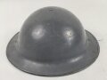 Großbritannien, Stahlhelm datiert 1943. Originallack, höchstwahrscheinlich "Civil defense" Zivilschutz.