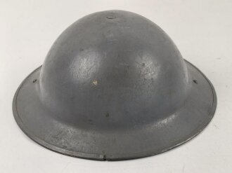 Großbritannien, Stahlhelm datiert 1941. Originallack, höchstwahrscheinlich "Civil defense" Zivilschutz.