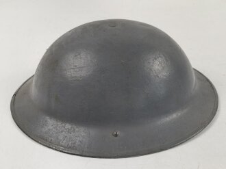 Großbritannien, Stahlhelm datiert 1941. Originallack, höchstwahrscheinlich "Civil defense" Zivilschutz.