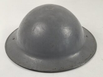 Großbritannien, Stahlhelm datiert 1941. Originallack, höchstwahrscheinlich "Civil defense" Zivilschutz.