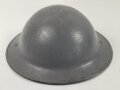 Großbritannien, Stahlhelm datiert 1941. Originallack, höchstwahrscheinlich "Civil defense" Zivilschutz.