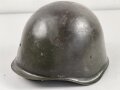 Russland, Stahlhelm aus der Zeit des Kalten Krieges. Originallack, ungereinigtes Stück