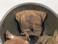 Russland, Stahlhelm aus der Zeit des Kalten Krieges. Originallack, ungereinigtes Stück