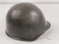 Russland, Stahlhelm aus der Zeit des Kalten Krieges. Originallack, ungereinigtes Stück