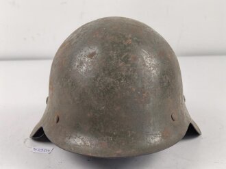 Spanien, Stahlhelm Modell 1926. Ungereinigtes Stück , Originallack