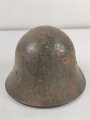 Spanien, Stahlhelm Modell 1926. Ungereinigtes Stück , Originallack