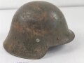 Spanien, Stahlhelm Modell 1926. Ungereinigtes Stück , Originallack