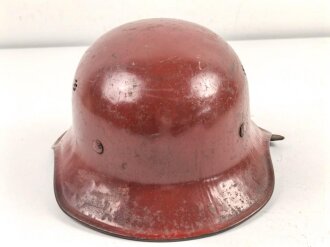 Deutschland nach 1945, Stahlhelm Modell Luftschutz einteilig, wohl für Zivilschutz verwendet. keine erkennbare Stempelung