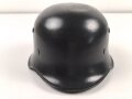 Feuerwehr III.Reich, Stahlhelm , überlackiertes Stück, Kopfgrösse 55