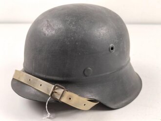 Stahlhelm vermutlich Technische Nothilfe. Glocke NS64...