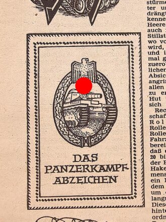 "Hilf Mit!" Illustrierte deutsche Schülerzeitung, November-Dezember Nr. 2/3 1942/43, mittig geknickt, A4