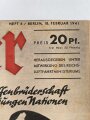 Der Adler "Waffenbrüderschaft der jungen Nationen" Heft Nr. 4 vom 18. Februar 1941