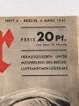 Der Adler "Der Schöpfer der deutschen Luftwaffe" Heft Nr. 5 vom 4. März 1941