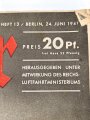 Der Adler "Volltreffer!" Heft Nr. 13 vom 24. Juni 1941