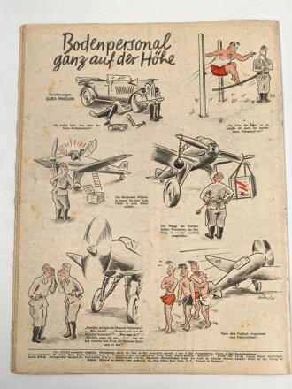 Der Adler "Der Führer und der Duce im Statsquartier des Reichsmarschalls!" Heft Nr. 19 vom 16. September 1941