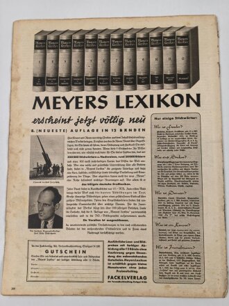 Der Adler "Im Vernichtungsfeuer der Flak" Heft Nr. 15 vom 23. Juli 1940