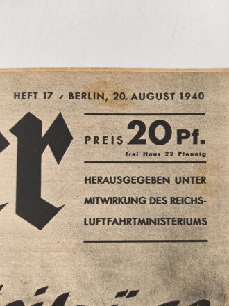 Der Adler "Geleitzüge in den Tod" Heft Nr. 17 vom 20. August 1940