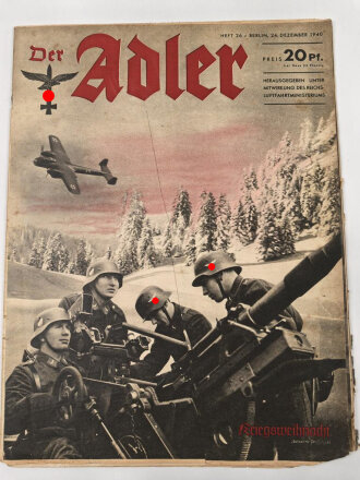 Der Adler "Kriegsweihnacht" Heft Nr. 26 vom 24. Dezember 1940