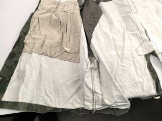 Fallschirmjäger Knochensack Splintertarn. Hersteller " Mil-tec", Grösse III,  Einzelstück aus Sammlungsauflösung