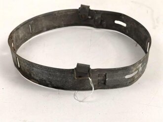 Eiserner Ring für ein Innenfutter für einen Stahlhelm M40 oder 42 der Wehrmacht,  Original, Kopfgrösse 56