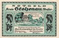 Notgeldschein des Kreis Stolzenau Weser über 75 Pfennig, datiert 1921