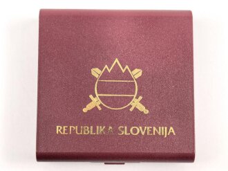 "Republika Slovenija" Auszeichnung im Etui