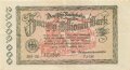 Banknote Deutsche Reichsbahn über Zwanzig Millionen Mark, datiert 1923