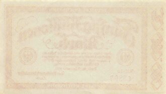 Banknote Deutsche Reichsbahn über Fünfzig...